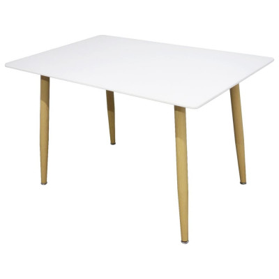 Стол BRADEX Snow белый, 120х80 см FR 0243