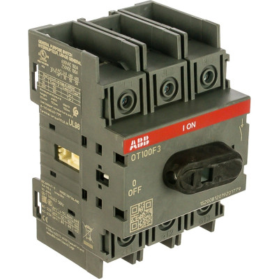 Рубильник ABB 3п OT100 F3 100A 1SCA105004R1001