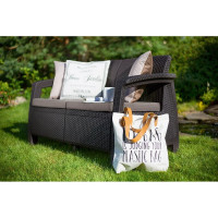 Двухместный диван Keter Corfu Love Seat 258946