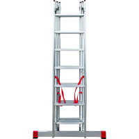 Трехсекционная лестница Новая Высота ПРОФ 3x7 604307