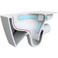 Подвесной унитаз Vitra Metropole 56 см с функциями 7672B003-1687