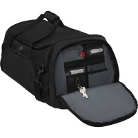 Рюкзак-сумка Victorinox VX Sport Evo 2-in-1 BackpackDuffel чёрный, полиэстер, 65x37x28 см, 57 л 611422