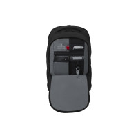Рюкзак Victorinox VX Sport Evo Deluxe Backpack чёрный, полиэстер, 35x25x48 см, 28 л 611419