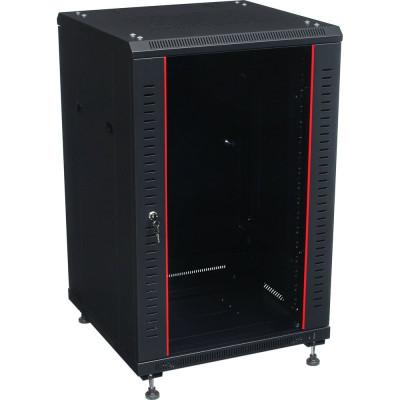 Серверный шкаф W&T 22U 600x800 19 дюймов чёрный B226080BWTWOF