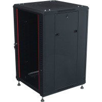 Серверный шкаф W&T 22U 600x800 19 дюймов чёрный B226080BWTWOF