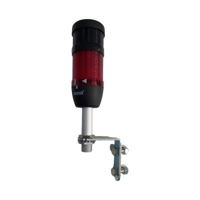 Сигнальная колонна Emas 50 мм, красная, 220 В, стробоскоп FLESH, 100 мм IK51F220ZD01