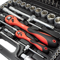 Набор инструментов 94 предмета 1/4"1/2" (6гр.) (4-32 мм) Disen DS-4941-5(50782)