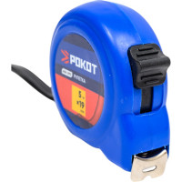 Рулетка РОКОТ пластик, 5мх19мм 658-093