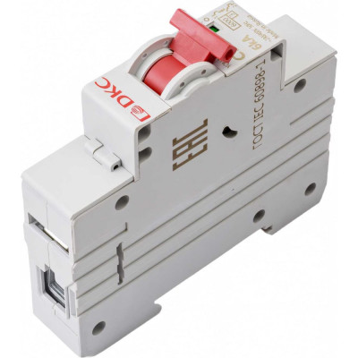 Автоматический модульный выключатель DKC YON MD63 1P 10А C 6kA MD63-1C10-6