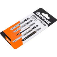 Пилки для электролобзика (5 шт; по дереву/металлу/пластику; HSS/HCS) ЕРМАК 664-030