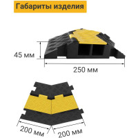 Кабель-канал ТЕХНОЛОГИЯ 2x30мм 12т ККР 2-12У угловая часть 45 градуса / ПРАВЫЙ / 00000004025