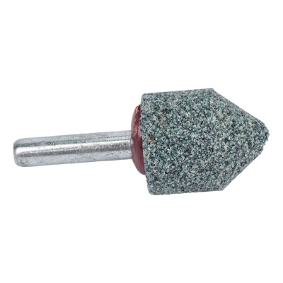 Головка абразивная с хвостовиком EW(ГК) 20x25x6 мм, 63С, F60(25Н), O(СТ1) CNIC 50737