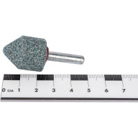 Головка абразивная с хвостовиком EW(ГК) 20x25x6 мм, 63С, F60(25Н), O(СТ1) CNIC 50737