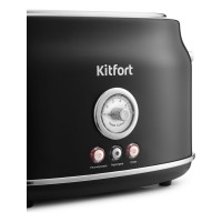 Тостер KITFORT мощность 685-815 Вт 2 тоста одновременно, длина шнура 0,75 м. КТ-2038-1