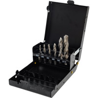 Набор сверел-метчиков YATO М3-М10 7шт HEX YT-44849