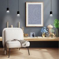 Подвесной светильник Ritter Arton цилиндр, провод 1м, 80x100, GU10, алюминий, черный 59983 8