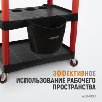 Съемная корзина для детейленговой тележки WIEDERKRAFT WDK-819U