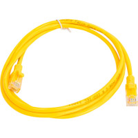 Патч-корд ExeGate UTP-RJ45-RJ45-5e-1,5M-YL, UTP, cat.5e, 1.5м, желтый 258668