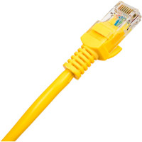 Патч-корд ExeGate UTP-RJ45-RJ45-5e-1,5M-YL, UTP, cat.5e, 1.5м, желтый 258668