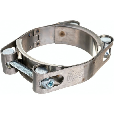 Силовой двухболтовый шарнирный хомут MGF 55-65/20 W2 1-22-20-2-55-65
