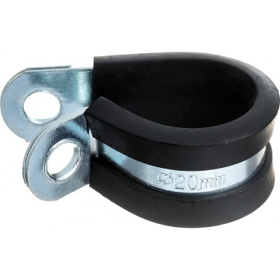Хомут для крепления труб MGF Руббер 20/15 W1 1-5-15-1-20
