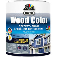Кроющий антисептик Dufa WOOD COLOR лунная ночь 0,9 л МП00-007421