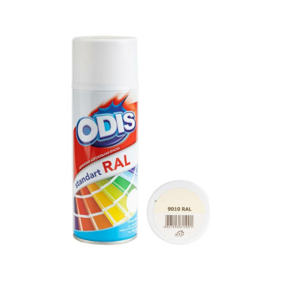 Краска-спрей ODIS standart RAL белый 9010ral