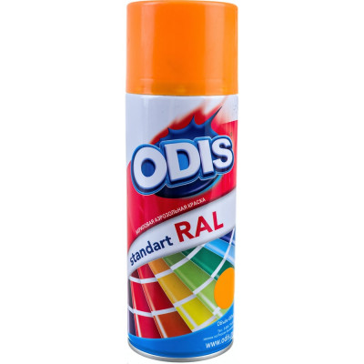 Краска-спрей ODIS standart RAL дынно-желтый 1028ral