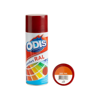 Краска-спрей ODIS standart RAL сигнальный красный 3001ral