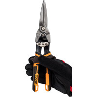 Ножницы по металлу INGCO прямые удлинённые 290 мм HTSN0112S