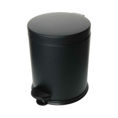 Ведро с крышкой FIXSEN 5 л, черный FX-34024B