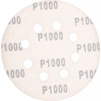 Круги абразивные шлифовальные перфорированные на ворсовой основе под липучку Profi 5 шт, 125 мм, Р1000 CUTOP 85-629