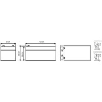 Аккумулятор для ИБП General Security GSL3.2-12 12 В, 3.2 Ач УТ-00001390