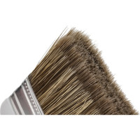 Кисть DECOR Black White для лака 100x15мм, темная щетина, 2К ручка 830-100 11607150