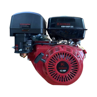 Двигатель бензиновый 13 л.с., 4-х тактный KOMAN KM188F/25