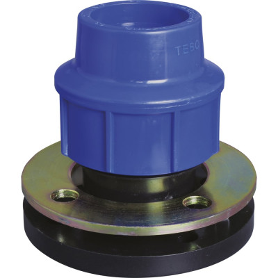 Фланцевое соединение TEBO ПНД компрессионное 63x2" T-ПНД.Фл.0.63x2.CN