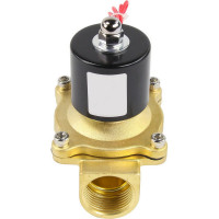 Клапан электромагнитный DN.ru VS2W-100V-NC Ду32 Ру10 двухходовой, латунь, VITON, 24В DC D130-01604