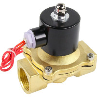 Клапан электромагнитный DN.ru VS2W-100E-NC Ду25 Ру10 двухходовой, латунь, EPDM, 220В AC D130-01250