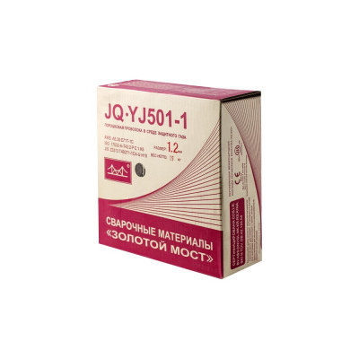 Проволока сварочная порошковая JQ.YJ501-1/Е71Т-1С 1.2 мм, 15 кг GOLDEN BRIDGE 141