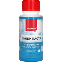Колер-паста универсальная NEOMID Палитра №1 (17 голубой) 100 мл Н-КолПаста-17-гол