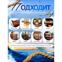 Лак яхтный глянцевый бесцветный Радугамалер 0,9 л 4650001275011