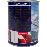 Лак яхтный глянцевый бесцветный Радугамалер 0,9 л 4650001275011