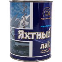 Лак яхтный глянцевый бесцветный Радугамалер 0,9 л 4650001275011