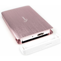 Внешний корпус Gembird 2.5 розовое золото, USB 3.0, SATA, алюминий EE2-U3S-65