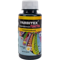 Колеровочная универсальная паста FARBITEX бирюза, 0.1 л 4100003331