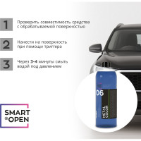 Очиститель дисков и кузова с индикатором, нейтральный Metal Color 06, 1 л Smart Open 15061
