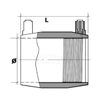 Электросварная муфта SABfuse PN16 SDR11 PE100 D225 8028225000