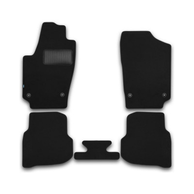 Коврики в салон KLEVER Premium VOLKSWAGEN Polo Sedan, 2010-, сед., 5 шт. KVR03513022110kh