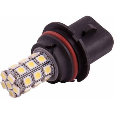 Автолампа диод HB1 SKYWAY 12V 27 SMD диодов 1-конт Белая Ближний, дальний, противотуманные min2 S9004 5050-27