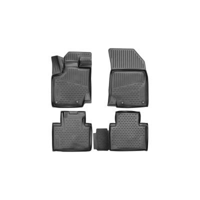 Коврики в салон Element 3D подходят для GEELY Atlas Pro 2021 -, кроссовер, 4 шт., полиуретан / Джили Атлас про ELEMENT3DAN0177210k
